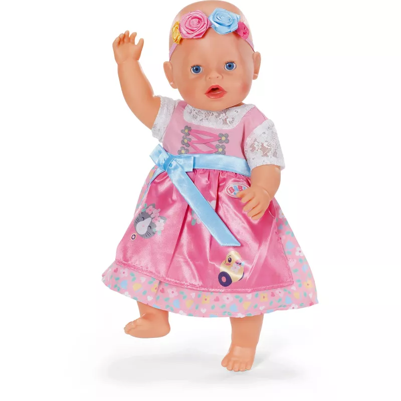 ZAPF CREATION BABY born Dirndl 43cm ρούχα κούκλας