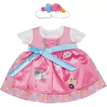 ZAPF CREATION BABY born Dirndl 43cm ρούχα κούκλας