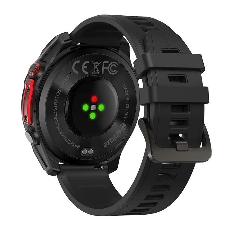 Zeblaze Stratos 4 Pro Smartwatch (Μαύρο)