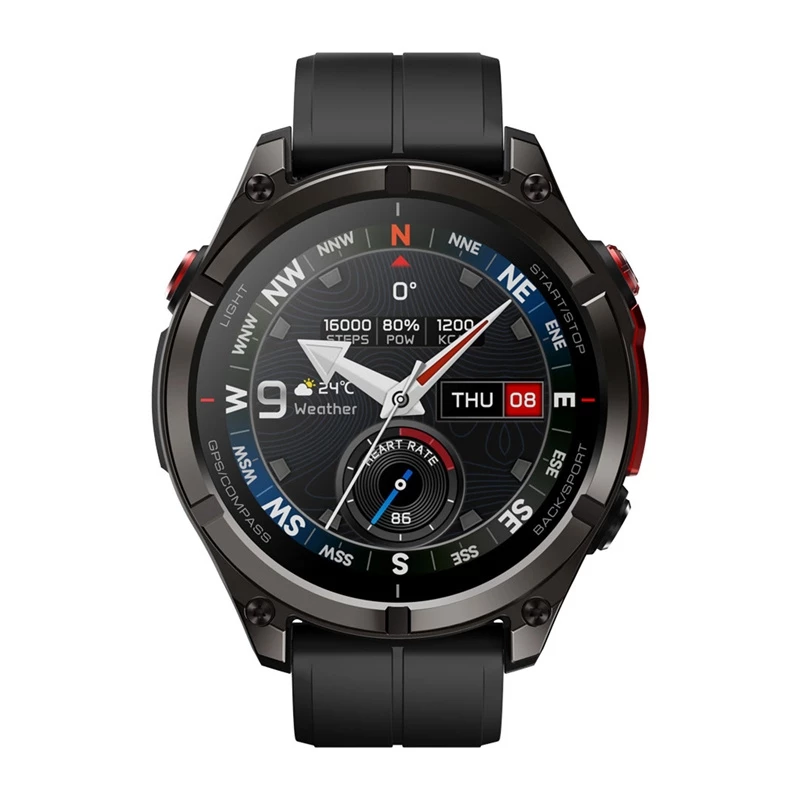 Zeblaze Stratos 4 Pro Smartwatch (Μαύρο)