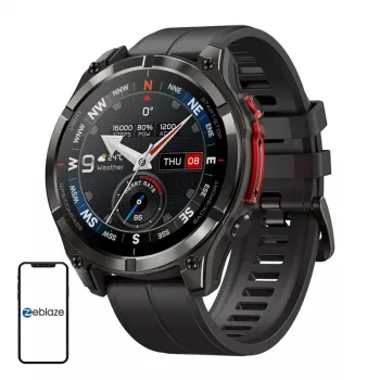 Zeblaze Stratos 4 Pro Smartwatch (Μαύρο)