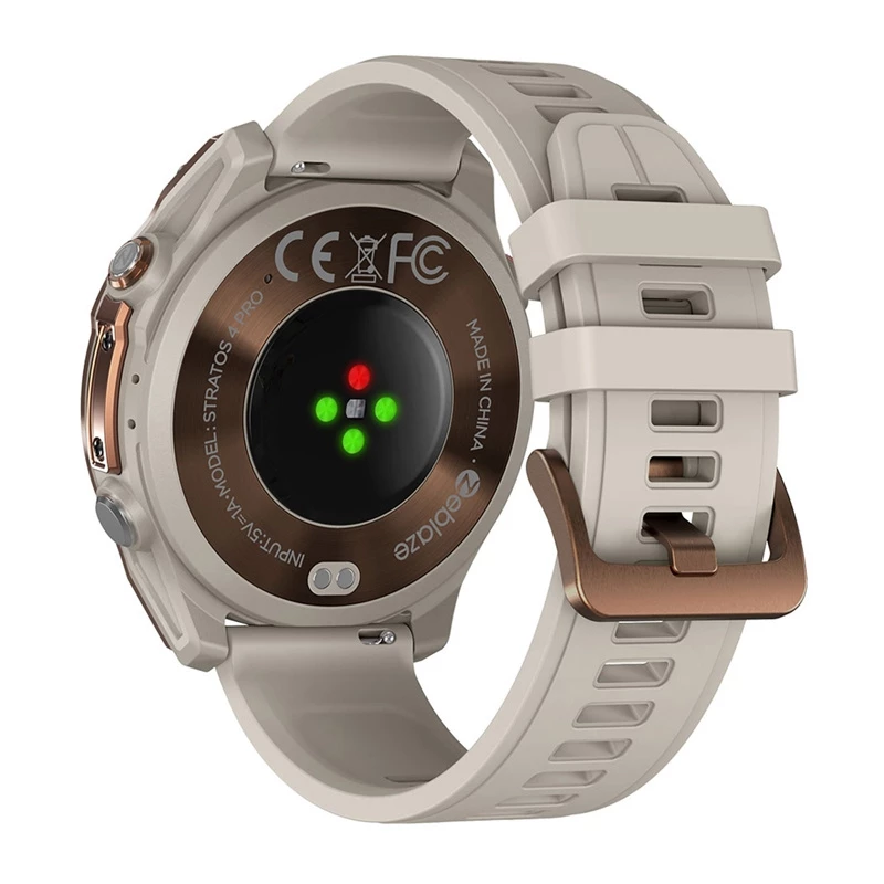 Zeblaze Stratos 4 Pro Smartwatch (καφέ)