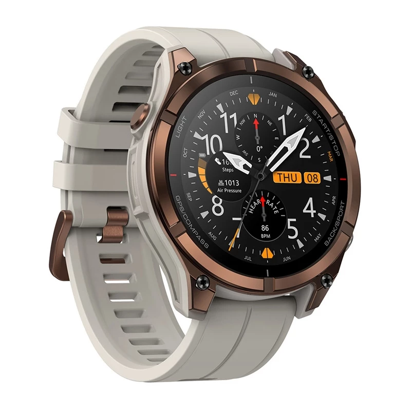 Zeblaze Stratos 4 Pro Smartwatch (καφέ)
