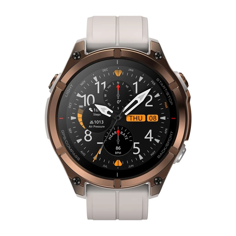 Zeblaze Stratos 4 Pro Smartwatch (καφέ)