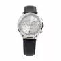ZENO MAN ZE5181-1 αυτόματο ρολόι 40mm μαύρο καντράν δερμάτινο λουράκι