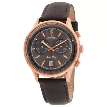 ZENO MAN ZE5181-3 αυτόματο ρολόι 40mm μαύρο καντράν δερμάτινο λουράκι