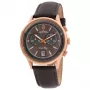 ZENO MAN ZE5181-3 αυτόματο ρολόι 40mm μαύρο καντράν δερμάτινο λουράκι