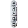 Zoo York Logo Block τάβλα skateboard 7,75, καναδέζικο σφενδάμι 7 στρώσεων, μαύρη/λευκή