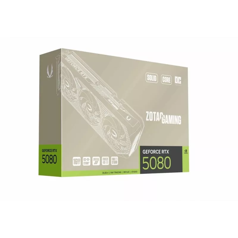 ZOTAC GAMING GeForce RTX 5080 SOLID Core OC 20th Anniversary Edition Κάρτα γραφικών