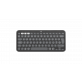 Logitech Pebble Keys 2 K380s ασύρματο πληκτρολόγιο Bluetooth, UK QWERTY, Graphite (920-011843)