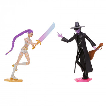 Mattel JRY40 KPop Demon Hunters Rumi και Jinu Φιγούρες δράσης, σετ 2 τεμ.