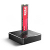 AXAGON ADSA-M2C11 USB-C 10Gbps σταθμός σύνδεσης για ένα M.2-NVMe ή SATA-SSD