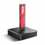 AXAGON ADSA-M2C11 USB-C 10Gbps σταθμός σύνδεσης για ένα M.2-NVMe ή SATA-SSD