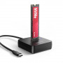 AXAGON ADSA-M2C11L Θήκη M.2-NVMe-SSD, USB-C 10Gbps