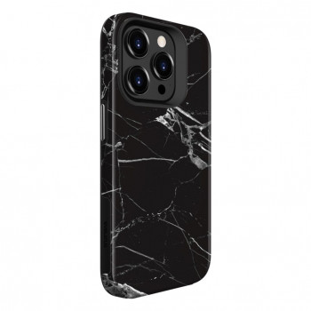 Evelatus EVEAPP15PMACPMB θήκη Armor για Apple iPhone 15 Pro Max, TPU/PC, μάρμαρο μαύρο