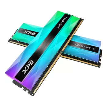DIMM 32 GB DDR5-6400 (2x 16 GB) Dual-Kit, μνήμη ασημί, AX5U6400C3216G-DCLANRSG, Lancer Neon RGB, INTEL XMP, AMD EXPO