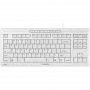CHERRY STREAM TKL Πληκτρολόγιο Universal USB AZERTY Γαλλικό Λευκό
