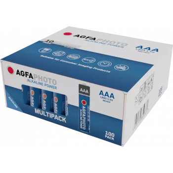 AgfaPhoto Power LR03 Micro (AAA)-Μπαταρία αλκαλική-μαγγανίου 1,5 V 100 τεμ. (110-859361)