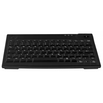 Contour Design Active Key AK-440 Πληκτρολόγιο Γραφείου USB QWERTZ Γερμανικό μαύρο