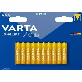 Αλκαλικές μπαταρίες AAA Varta LONGLIFE Power — συσκευασία 10 τεμ. (μοντέλο 4903121761)