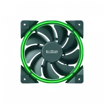 Ανεμιστήρας κουτιού 120 mm PCCOOLER CORONA-Πράσινο, 1000–1800 U/min, 120 mm