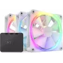 NZXT F120 RGB 120mm ARGB Reverse Blade Triple Pack - Λευκό