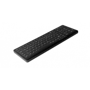 Cherry Contour Design Active Key AK-C4110 — Βιομηχανικό ενσύρματο πληκτρολόγιο USB, 83 πλήκτρα, μεμβράνη, γερμανικό layout, μαύρο