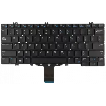 Dell ανταλλακτικό πληκτρολόγιο για 7280 7290 5280 5290 7380 7390 μαύρο