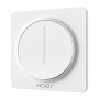MOES ZS-SY-EUD Zigbee Επιτοίχιος ροοστάτης με αφή, λευκό, απαιτείται ουδέτερος αγωγός