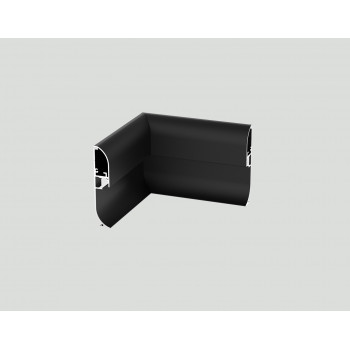 Synergy 21 S21-LED-PR2500150 ALU1580 γωνιακός σύνδεσμος 90° εσωτερικός, μαύρο